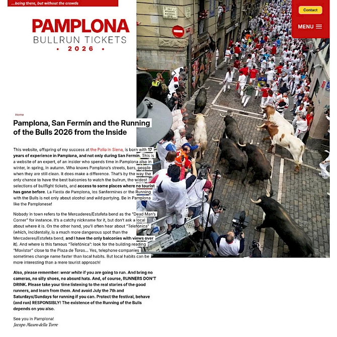 Encierro Pamplona