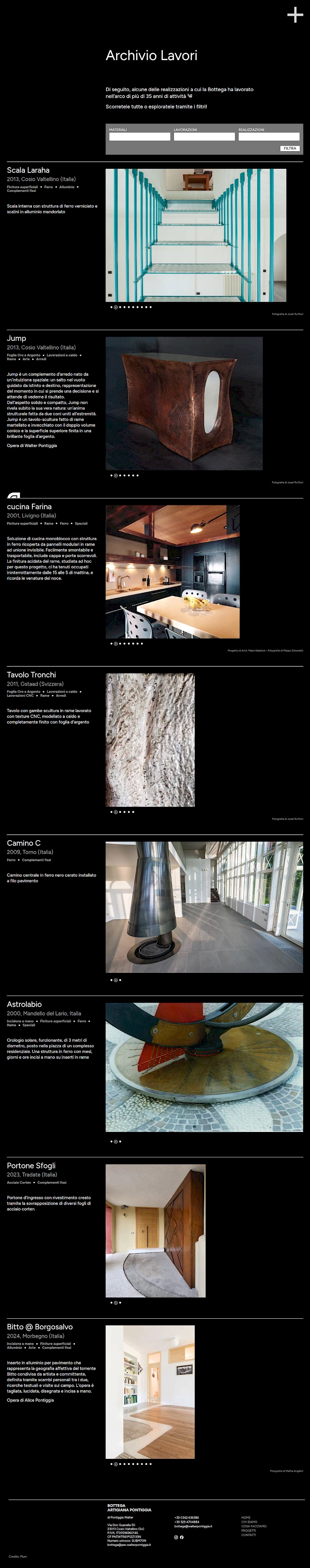 Bottega Artigiana Pontiggia